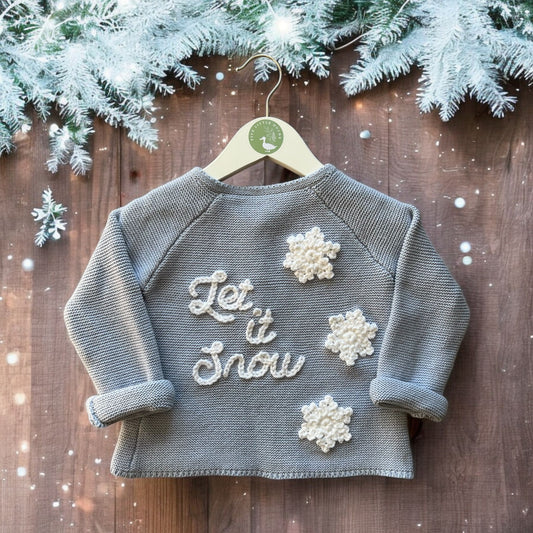 Let it Snow Knit Cardigan