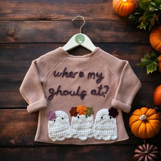 Where My Ghouls At? Knit Cardigan